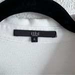 Tibi  Savanna Crepe Long Sleeve Peplum Top Photo 5