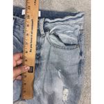 Pistola Cassie Mid Rise Straight Leg Jeans 24 Light Wash Distressed Festival Photo 9