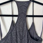 Parker  grey beaded Racerback mini dress size XS Photo 5