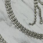 Rhinestone Heart Glam Silver Chain Link Belt Y2K Style ✨ Photo 10