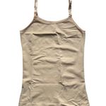Empetua All Day Every Day Scoop Neck Compression Adjustable Cami Beige XL New Tan Photo 0