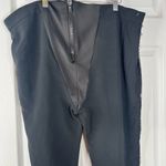 Balmain Sz 46 Pierre Black Ankle Pants With Lace Sides Photo 7