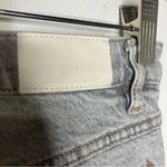 Mango MNG denim mom jeans gray acid wash size 8‎ Photo 5