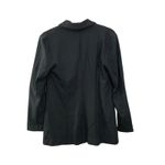 J.Jill NWT  Black Ponte Blazer Jacket  XS Shawl Collar Button Front Long Sleeve Photo 2