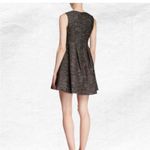 McGinn Lisa Metallic Tweed Mini Dress Size 6 Tan Photo 1