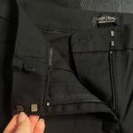 White House | Black Market Perfect Form Straight Crop Pants Size 6 Black Photo 2