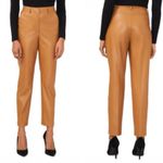 Nordstrom Halogen Faux Leather Pants In Desert Camel Tan Cognac Photo 1