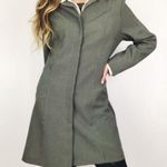 Vintage Deadstock Longline Houndstooth Jacket | Size M Gray Size M Photo 8