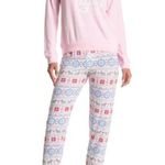 P.J. Salvage 💕💕 Doggy Snowflake Jogger Lounge Pants Photo 0