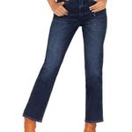 Wrangler  Wild West 603 High Rise Straight Jeans Stretch Blue Size 26x28 Cropped Photo 0