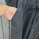 Donna Karan  Elegant Black Button-Down Dress Photo 5