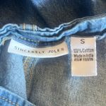 Sincerely Jules Wide Leg Denim Romper Size Small Blue Photo 7