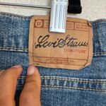 Levi's Vintage Levi Strauss Signature denim skirt Misses size 10 knee length midi Y2K Photo 3