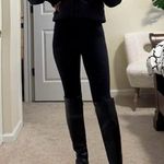 Vera Wang  Evan Riding Boot  Black Leather Tall Riding Moto (Sz 9.5） Photo 0