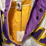 Nike NWT  X AMBUSH LAKERS WHITE PURPLE PUFF JACKET Photo 15