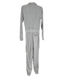 Faherty Linen Blend Arlie Utility Jumpsuit in Stone Size XS Photo 6