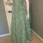 Say Yes To The Prom  Juniors 3D Rosettes Skirt Shirred -Top Gown Prom Dress. Photo 1