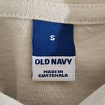 Old Navy  Cream Short Sleeve Mini T-Shirt Dress NWT Size Small Mini Cream Dress Photo 5