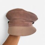 Lack of Color Lola Pink Suede Newsboy Cap Coquette Slouch Hat (small / 55cm) Photo 1