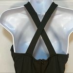 Mystic Hunter Green Super Plunge Neck  Dress Photo 5