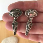 Handmade Boho Earrings One of a kind Ornate VTG Photo 4