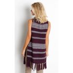 BB Dakota 💕💕 Mercer Turtleneck Striped Fringe… Photo 3