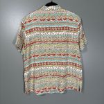 Alfred Dunner  Earth Tones Tribal Print Button Up Shirt - 18 - Women's Plus Size Photo 4