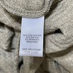 Versona New Waffle Knit Cropped Top Dolman Moss Green S Small Photo 4