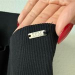 PINK - Victoria's Secret Victoria’s Secret | PINK Sport Black Sports Bra Cropped Tank. Size XL Photo 3