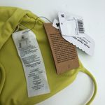 Volcom Eco-True Triangle Bikini Top Adjustable Straps Back Hook Closure Green M Photo 3