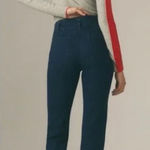 Maeve  By‎ Anthropologie Junie High Rise Slim Leg Jeans Dark Wash Womens Size 29 Photo 0