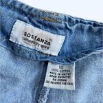 Sostanza Vintage 90s light blue denim mini skort š„ Photo 4