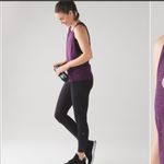 Lululemon Breeze by muscle tank aurora/black 4 Photo 1
