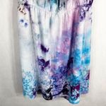 Lucky Brand Small Dress Fairy Tale Tie Dye Handmade Off Shoulder Purple Blue 388 Photo 5