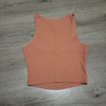 Victoria's Secret Victoria Sport Cutout Crop Tank Top Size Small Dark Coral Photo 6