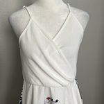 Ecowish  White Floral Dress Size Small Photo 1