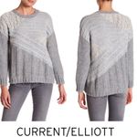 Current/Elliott Current/Elliot Mixed Cable Chunky Knit Sweater Alpaca Wool Blend Photo 7