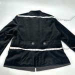 Coldwater Creek  Classic Jacket Black Velvet Button Front Petite 12 P12 Career   Photo 10