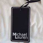 Michael Lauren  White Ribbed Knit Cutout Top NWT Size Small White Knit Top Photo 6