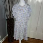 Emma & Michele  Light Blue Floral Blouse Photo 0