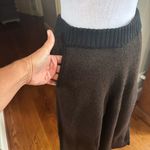 We Wore What  brown sweater pants wide leg  Photo 2