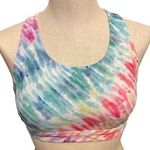 Athleta  Ultimate Love Proudly Bra activewear rainbow padded intimate New Sz S Photo 0