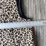 Croft & Barrow  Women's L Full Zip Leopard Cheetah Animal Print Quilted Vest #132 Photo 9