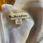 For Love & Lemons Size M Limonada Mini Dress Novelty Print White Size M Photo 4
