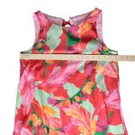 Chico's  Tropical Floral Midi Dress Sz US 4 Resort Vacation Cruise Beach Colorful Photo 8