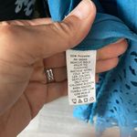 Dennis Basso DENNIS by Teal Color 3/4 Sleeve Blouse Cardigan Size Large Photo 6