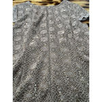 Alex Evenings  Womens Petite 16P Tan Dress Zip Sequined‎ Formal Evening Business Photo 7