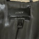 J.Crew Swingy Italian Wool Blend Hooded Coat in Heather Graphite Gray Size 0 Photo 4