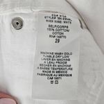 RE/DONE  70s Stove Pipe Straight Leg Jeans Size 29 White New with Tag Photo 9