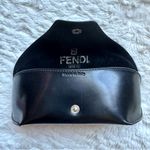 Fendi Vintage  Black Sunglasses Case Glossy Logo Luxury Photo 5